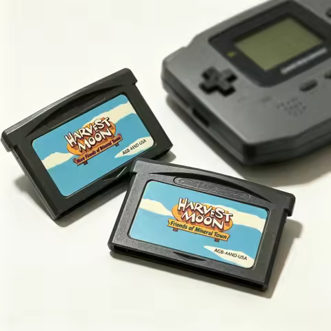 Harvest Moon GBA Game Cartridge 32Bit Video Game Console Card Friends of Mineral Town More Friends o