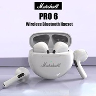 ♥Limit Free Shipping♥Marshall NEW Original Air Pro 6 TWS Wireless Headphones Fone Bluetooth Earphones Mic Pods In Ear Earbuds Earbuds sport Headset For Xiaomi