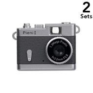 【2入組】Kenko 玩具相機 Pieni II DSC-PIENI2GY（灰色）