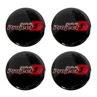 50mm. Sticker LENSO Project D Wheel Hub Resin Width 50 Mm. (5cm)