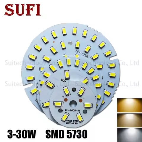3W 5W 7W 9W 12W 15W 18W 21W 30W 36W LED Bulb Lamp SMD5730 Light Board Led Lamp Panel For DIY LED Bul