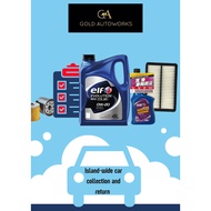 ELF 0W20 Fully Synthetic Car Servicing Package