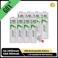 GOX 1.2V 2450mAh AA Or 900mAh AAA NI-MH Rechargeable Battery