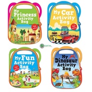 My Princess/My Car/My Dinosaur/My Fun Activity Bag Shaped Book (Pegasus)