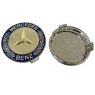 1 chiếc logo chụp mâm la zang bánh xe ô tô xe hơi Merce.des MBZ75 đường kính 75mm