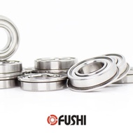 【Storewide Sale】 F698zz Flange Bearing 8x19x6 Mm Abec-1 10 Pcs F698 Z Zz Flanged Bearings F619/8zz