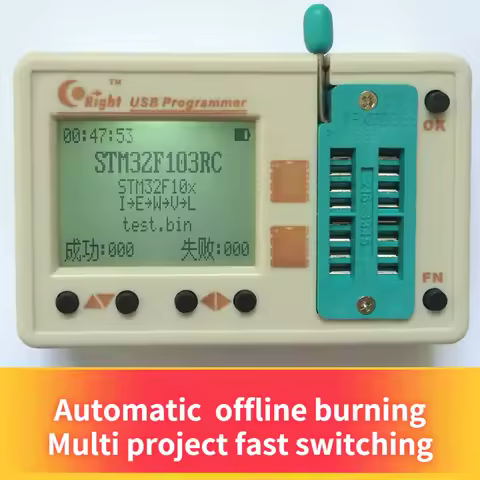 Skypro II EEPROM Flash AVR STM32 Stm8 Offline Programmer Offline Burner