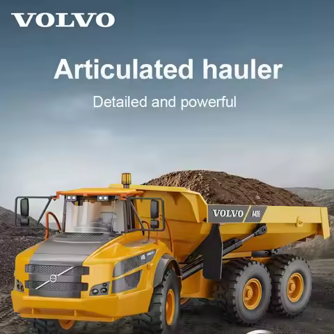 Double E E591 1:20 A40G RC Car Engineering Vehicle Kids Remote Controlled Articulated Dump Truck Toy