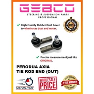 🔥PREMIUM TIE ROD END (OUTER) PERODUA AXIA SET (2PCS) [GEBCO】 45046-BZ140