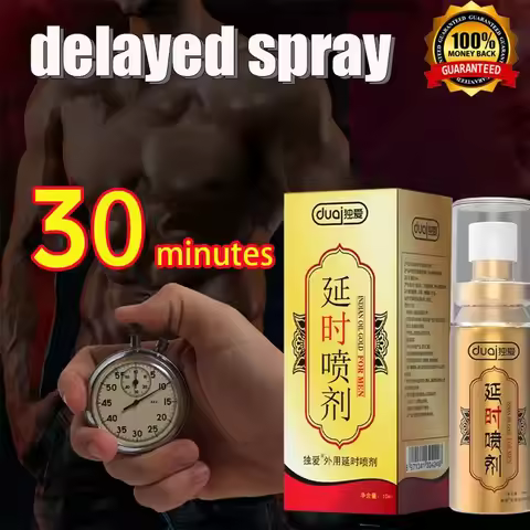 Men's delay spray, bringing intense pleasure, is suitable for intimate adults to prolong sexual life