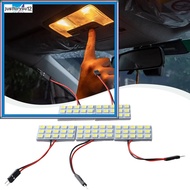 [JTFY] 5pcs Car Interior 5050 LED White Light for SMD Lamp Panel For T10 Festoon Dome BA9S 12V
