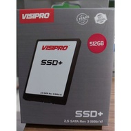 SSD+ 512GB 2.5" SATA 3 6GB/s VISIPRO