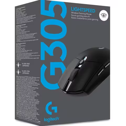 Logitech G305/M650L ergonomic mice, silent click, multi-device compatibility, suitable for laptops, 