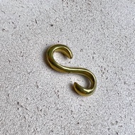 Solid Brass S-shape Hook S Hook Bracelet Connector Claps by