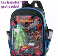 Tas Anak (HARGA GROSIR) Gratis Mainan Robot K005