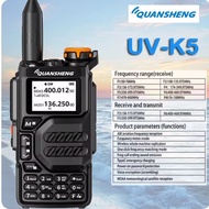 [Mr. Jam] Quansheng Portable Walkie Talkie วิทยุสื่อสารแบบพกพาวิทยุสื่อสารสองทาง Am Fm UV K6เครื่องร