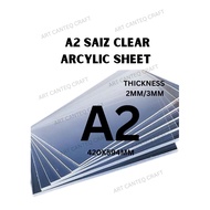 READY STOK MURAH Wedding Board | Welcome Board A2 Size Clear Acrylic  Sheet (1pc)