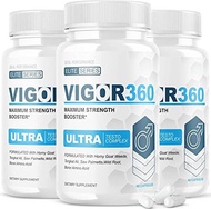 ▶$1 Shop Coupon◀  IDEAL PERFORMANCE (3 Pack) Vigor 360 Ultra Testo Complex Elite Series Vigor360 Cap