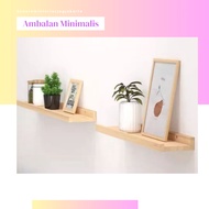 Minimalist wooden shelf/ wall shelf wall shelf wall shelf