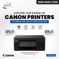 Canon PIXMA G3730 3-in-1 Ink Tank Printer with Wi-Fi