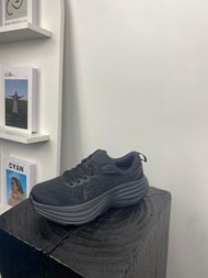 HOKA ONE ONE  Bondi 8  邦代8 男女同款  緩震馬拉松公路跑步鞋  黑色