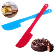 COD_Plastic Cream Butter Cake Spatula Mixing Batter Scraper Knife Brush Baking Tool