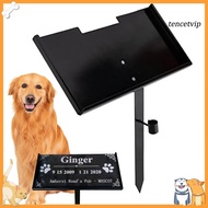[VIP]Gravestone Marker Stand Memorial Stone Holder for Cemetery Metal Tombstone Stand Plaque Support