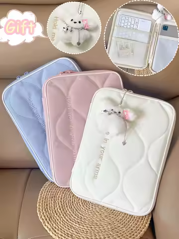 Tablet Sleeve Bag 9-13 inch for iPad Pro 13 M4 2024 M2 Air 11 10 10.2 XiaoMi Pad 5 For Samsung Huawe