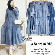 BEST SELLER | MIDI DRESS JEANS | DRESS MIDI DENIM | LONGTUNIK JEANS |