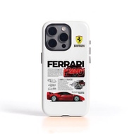 Foreign Trade Red Ferrari Two-in-One Film Shell Suitable for Apple 17air/16/15Pro/13/17promax/17 Pho