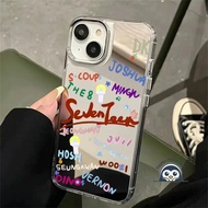 Cute Seventeen Mirror Phone Case For Realme GT 8 7 5 Pro 3 Neo 7X 7 6 5 SE 240W V70 V60 V60S V23 V23