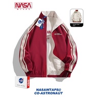 NASA WTAPS Two-Sided Jacket Men Spring Autumn Jacket Jacket American Street Wear Loose Student Baseb
