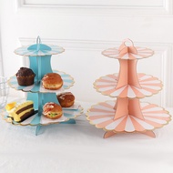 Cake Stand POLOS List Gold/3Tier Cupcake Stand/standing cake Decoration/Party cake Placemat