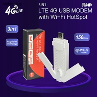 【HBSG】 4G Modem USB Dongle WiFi Router With SIM Card Slot 150Mbps Mobile Wireless WiFi Adapter 4G Ro