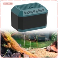 [szxmkj2lp] Reptile Feeding Box Enclosure Cage Breathable Habitat Hatching Animal Habitat