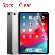 Clear HD Screen Protector Plastic Soft Film For Apple iPad Pro 11 2020/ipad pro 12.9 2020/ipad pro 11 2018/pro 12.9 2018 /pro 2015 /ipad pro 11 2021/ipad pro 12.9 2021,5pcs