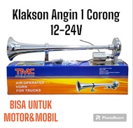 Klakson Angin Terompet 1 Corong Truk Bus / Klakson Terompet 1 Corong Stainless