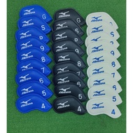 2025 MIZUNO 3Colors 9pcs set Golf Iron Head Cover New Golf Iron Cover 4 5 6 7 8 9 P S G Iron Head Co