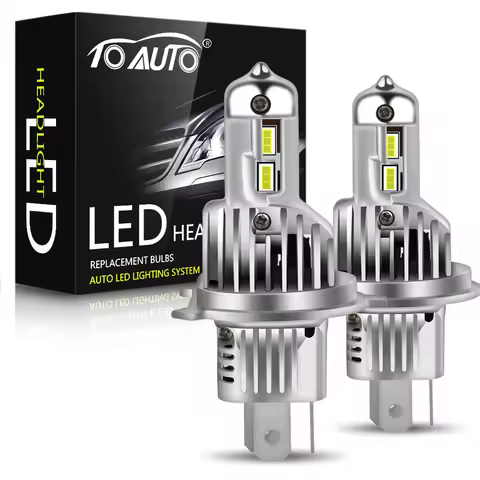 2pcs CSP Chip H1 H3 H11 H7 LED Ice Bulbs for Car Headlights HB3 9005 HB4 9006 LED Fog Lamp 6000K Mot
