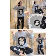 Imported jogger pajamas/women's pajamas, contemporary women's pajamas