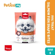 Wanpy Salmon Fish Shape Bites Dog Snack