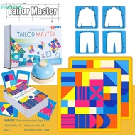 MONS Tailor Master Battle Game, 2-person Game Improve Focus Color Shape Matching Toy, Fun Cognitive 