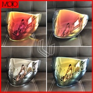 Motorcycle Half helmet Visor Anti-scratch Wind Shield Helmet Lens 3/4 half For AGV K5-JET Accessorie