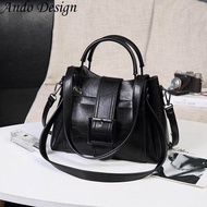 Andoออกแบบใหม่ผู้หญิงแฟชั่นCrossbodyกระเป๋าRetroไหล่กระเป๋าPUหนังแท้กระเป๋าถือขนาดใหญ่กระเป๋าเดินทาง