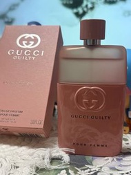 S.G.D. 少有二手Sasa買有單有盒Gucci Guilty Love Edition 90ml EDP 罪愛限量版香水歡迎驗屍官