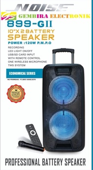 Speaker Battery 2x10 Noise 899 GII