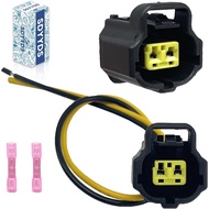 Temperature Sensor Connector Wiring Harnesses for Ford C-Max (18-13), Escape (17-04), Focus (18-15),