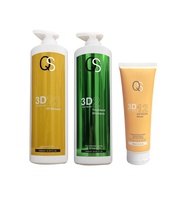 Qs2 Treament Shampoo+Qs23 Masque+Qs12 Curl Cream {set}