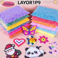 LAYOR1P9 1000pcs Fuse Bead Scattered Beads, Handmade Craft 2.6mm Mini Perler Hama Beads, Creative Pr