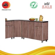 Almari dapur Bersudut/kitchen cabinet storage